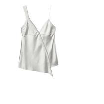 ZARA 2024 new autumn products womens suspender v-neck backless loose top 1058450 819