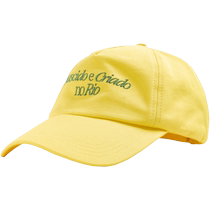 ZARA 2024 Autumn New Products Mens Yellow Cotton Embroidered Washed Peaked Cap 9065313 300