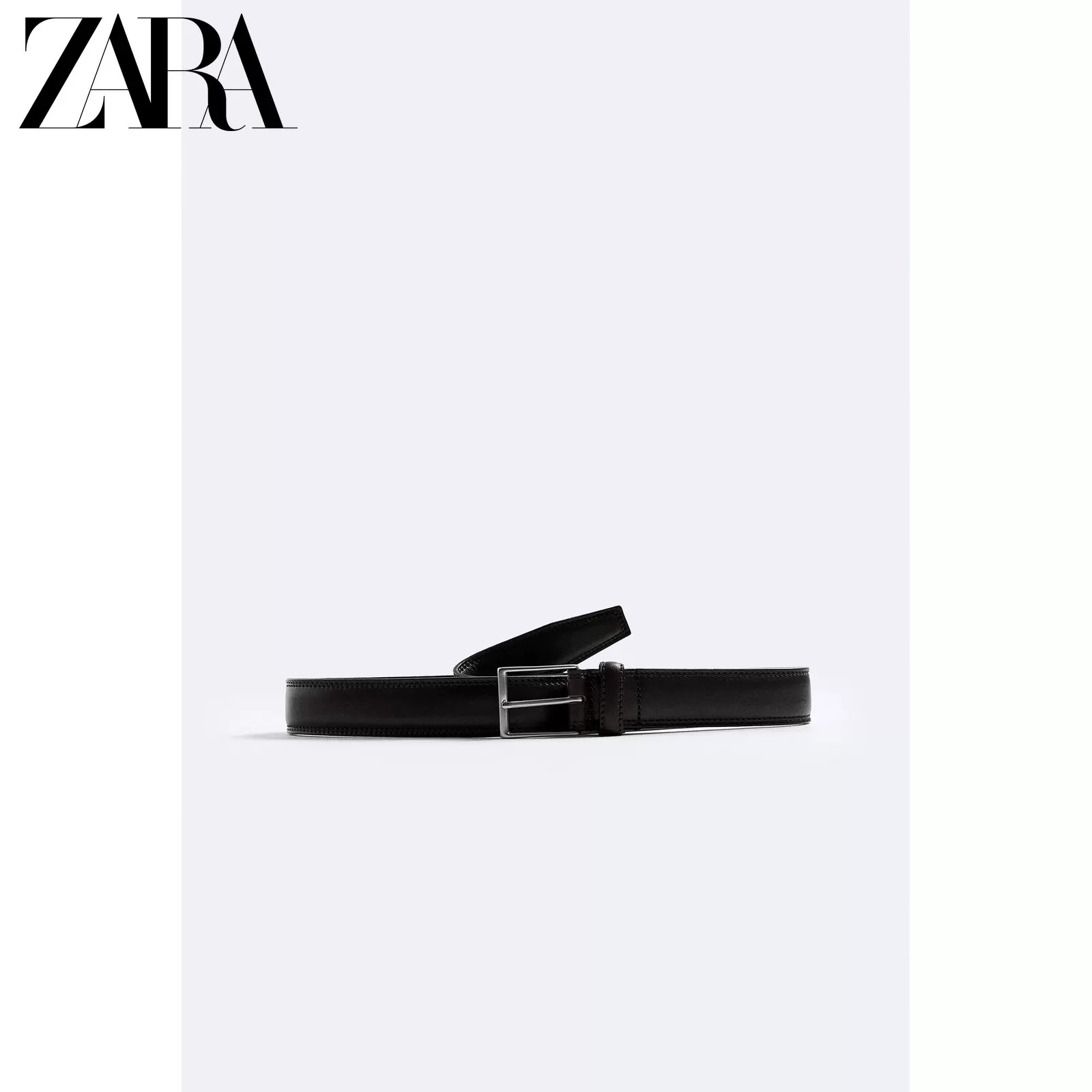 ZARA Новая мужская формальная кожаная ремень 2823401 800