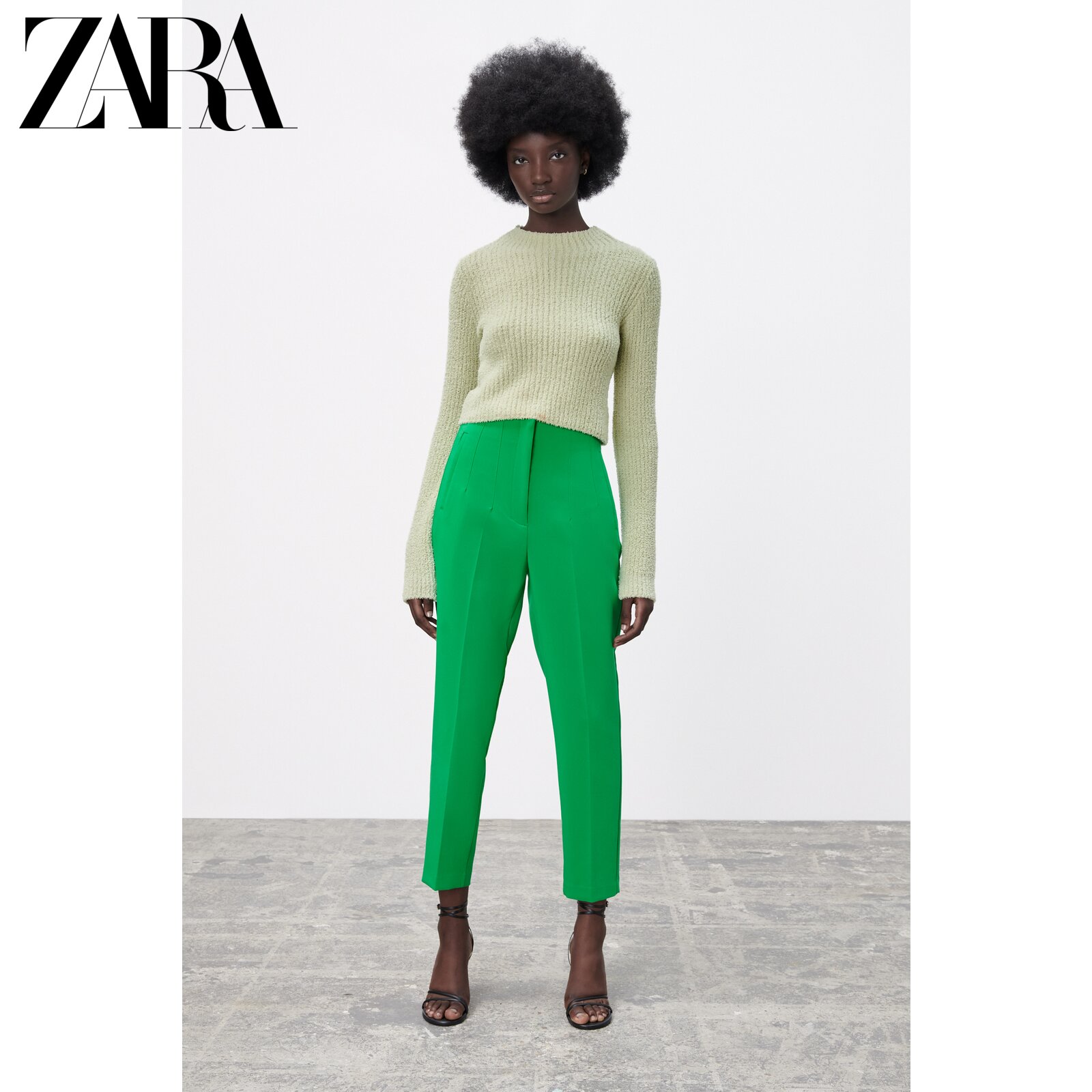 ZARA new women's dress with high waist pants 7901532500