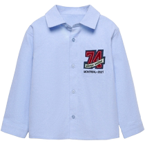 ZARA 2024 autumn and winter new products baby boys and toddlers cotton comfortable simple and casual long-sleeved shirt 3338232