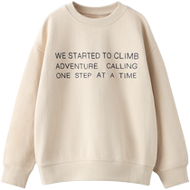 ZARA 24 new summer products childrens clothing boys round neck long sleeve printed sweatshirt 1701679 712