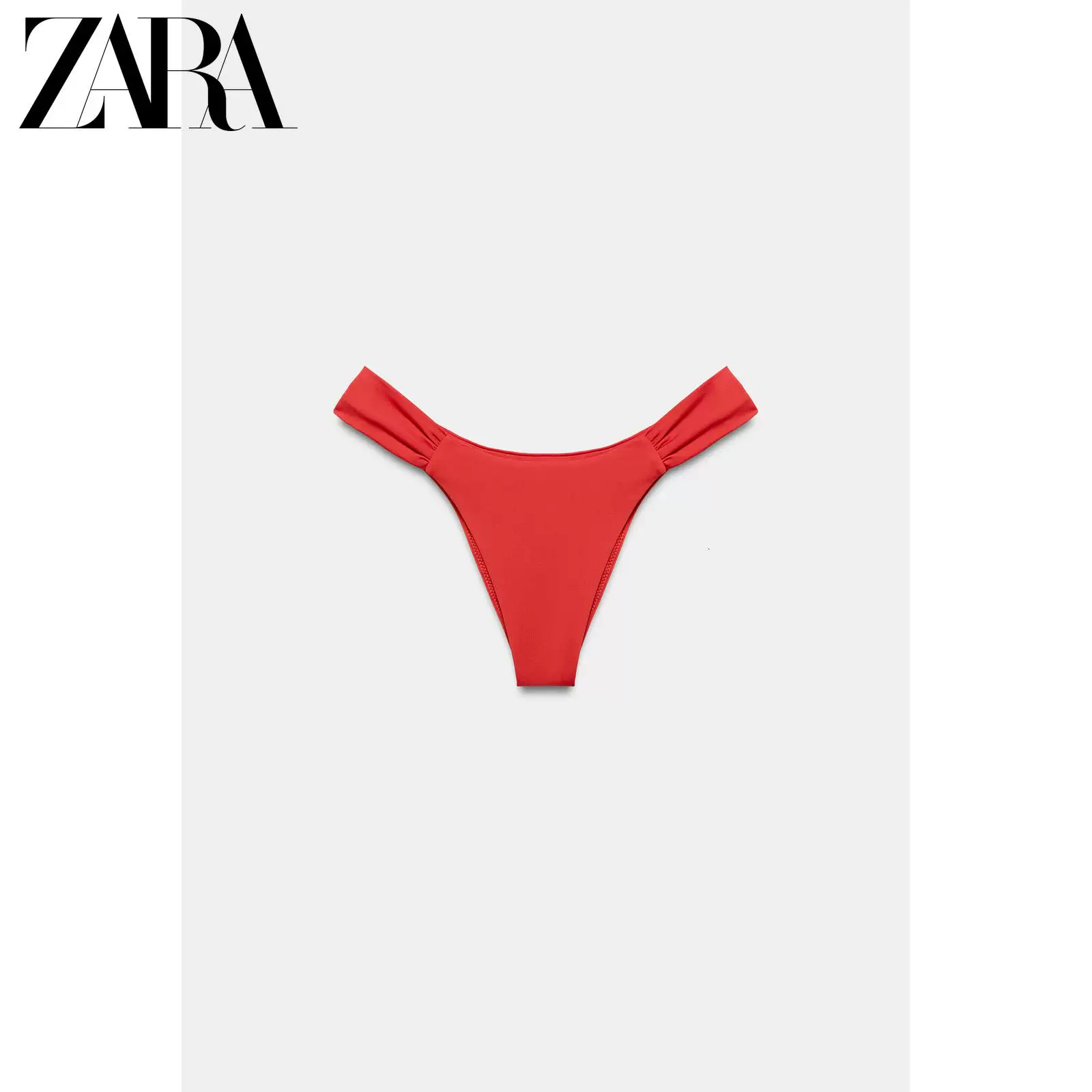Бикини низы женские однотонные средней талии ZARA 2026 весна-лето 0167054 642