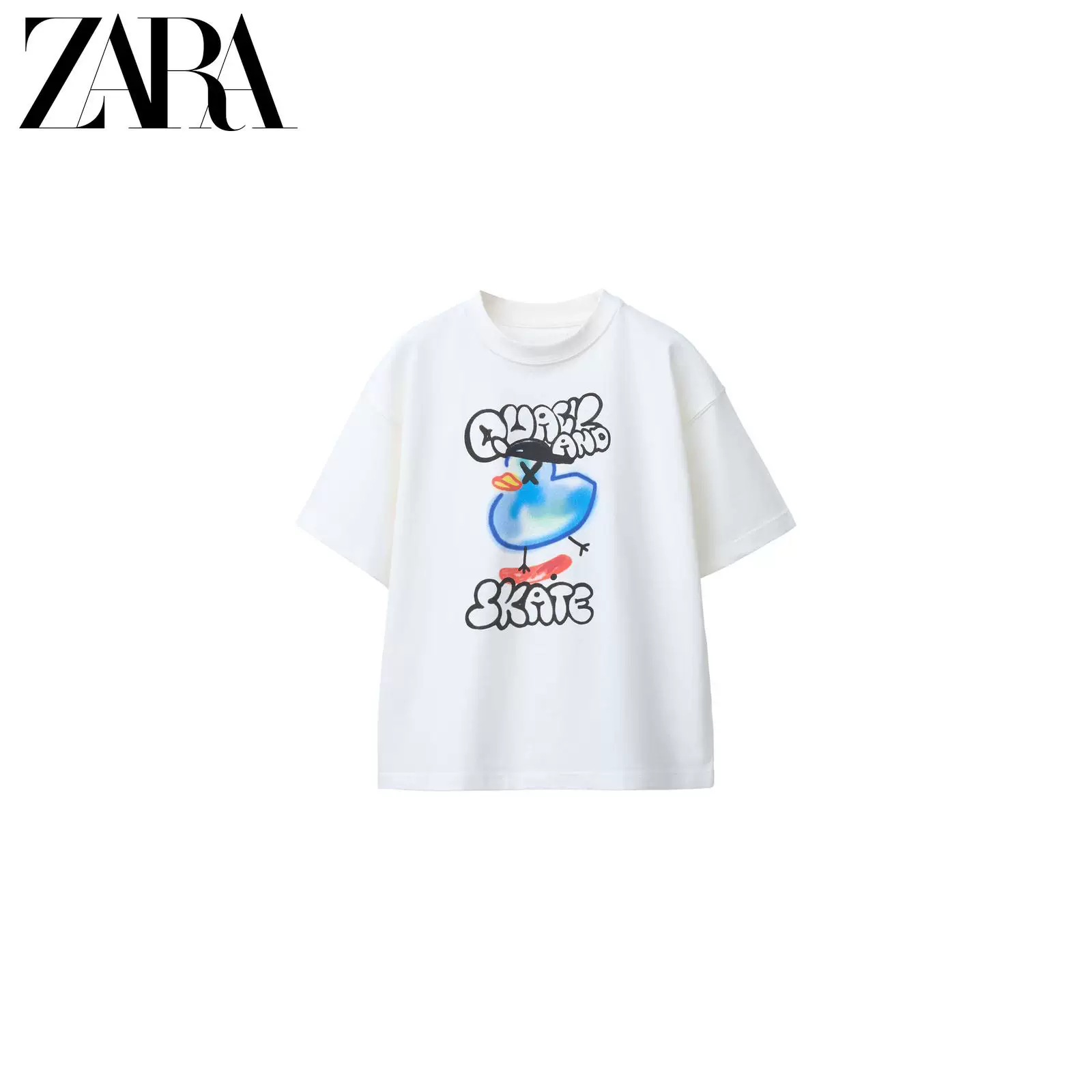 ZARA Летняя одежда, кукла, футболка, граффити