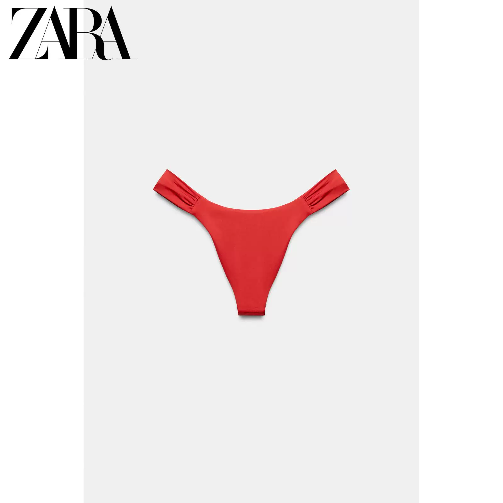 Бикини низы женские однотонные средней талии ZARA 2026 весна-лето 0167054 642