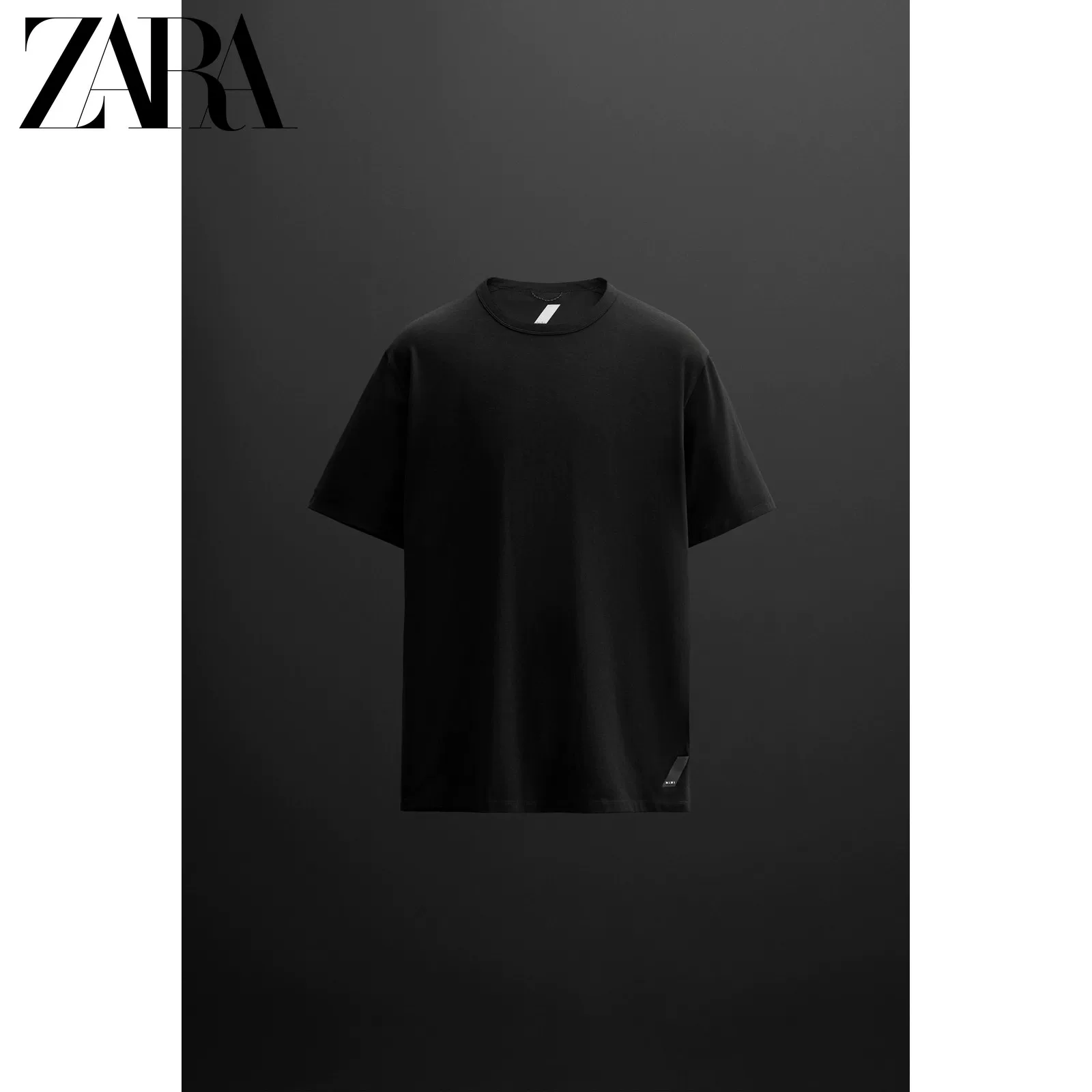 ZARA Новый продукт спортивной серии мужская многокрасочная базовая футболка для тренинга 0761400