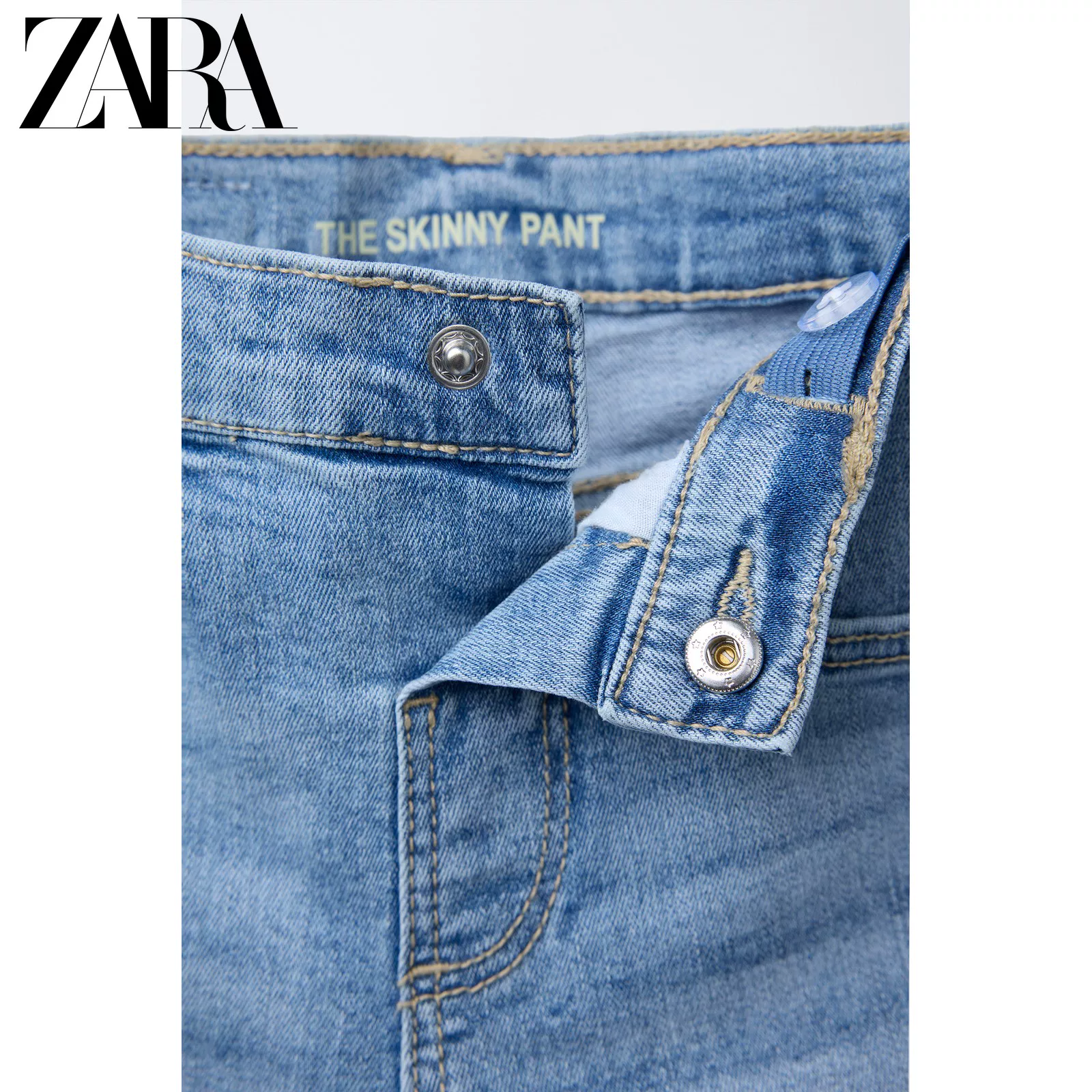 ZARA 2026 Весна и Лето Новинки Детские товары Младенцы и малыши Базовые Узкие Повседневные джинсы 4433607 427