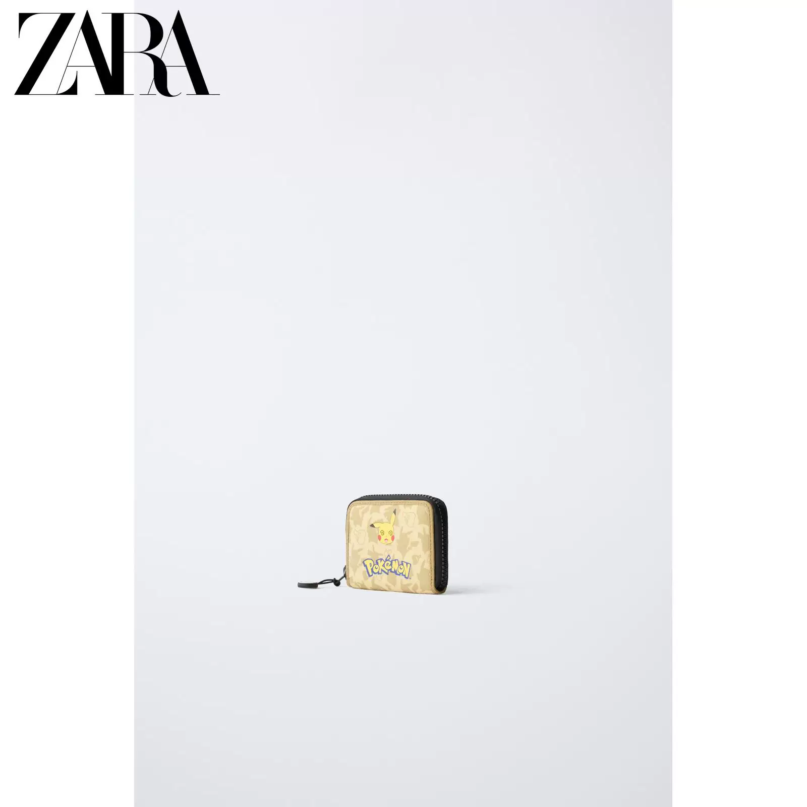 ZARA 2025 зимние новые товары Детский рюкзак для мальчиков Покемоны Пикачу Кошелек 1411730 300