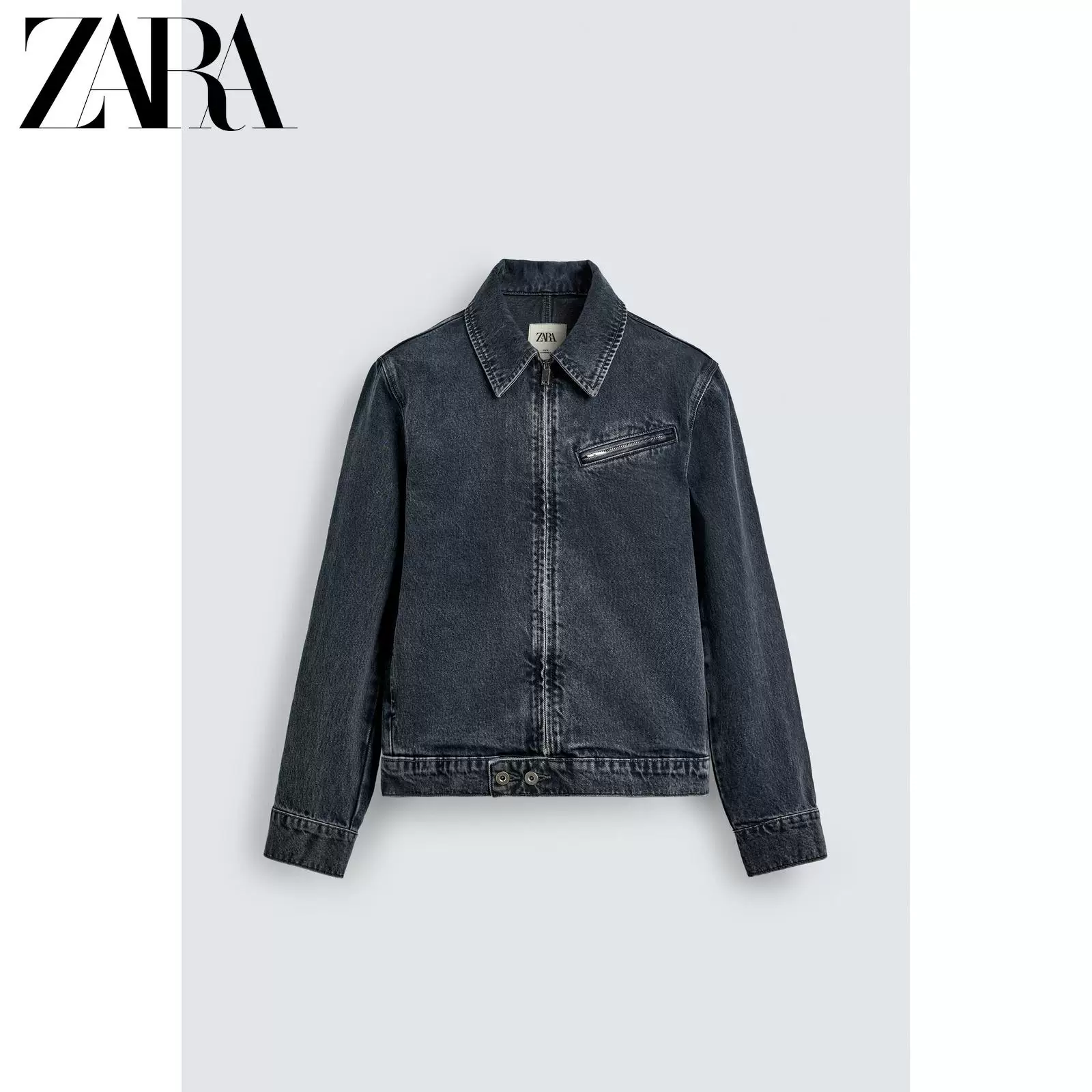 ZARA 2026 весна-лето новые поступления мужские джинсовые куртки LIMITED EDITION 0840467 490