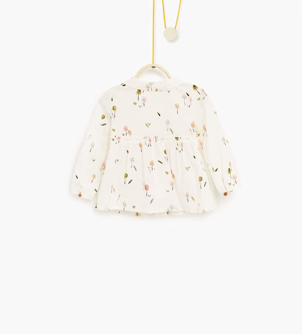 Chemise fille ZARA à manche longue - Ref 2086322 Image 17