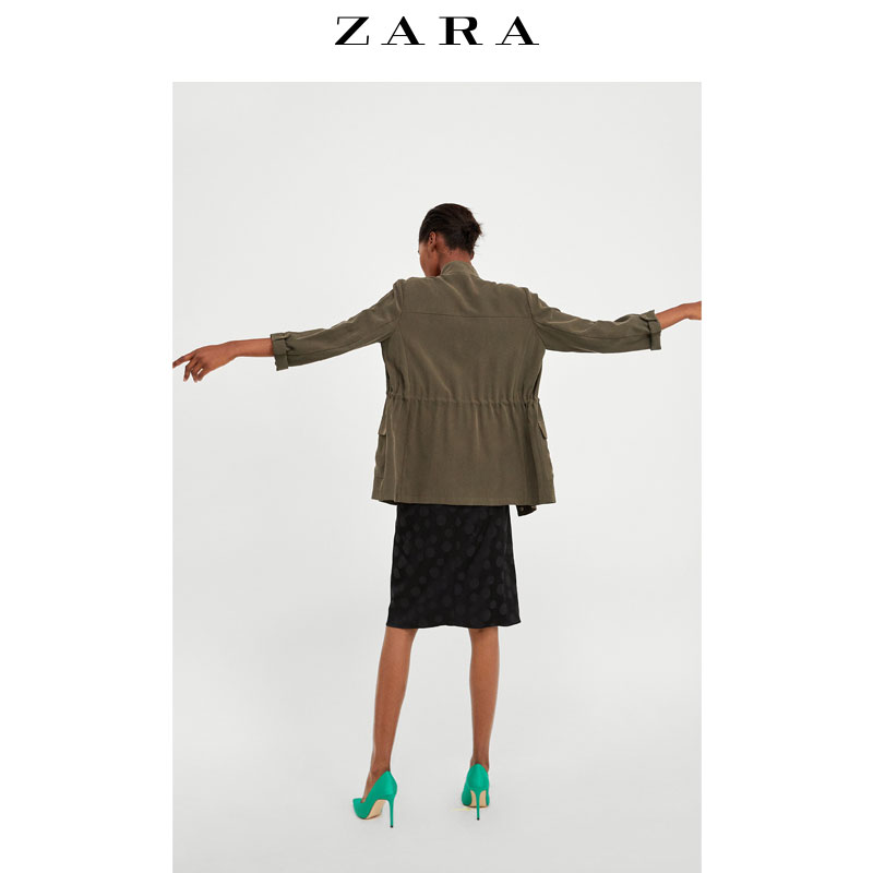 Veste pour femme ZARA en Adhesif - Ref 3221088 Image 5