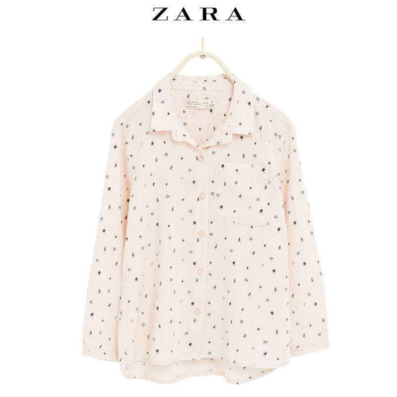 Chemise fille ZARA à manche longue - Ref 2087999 Image 25