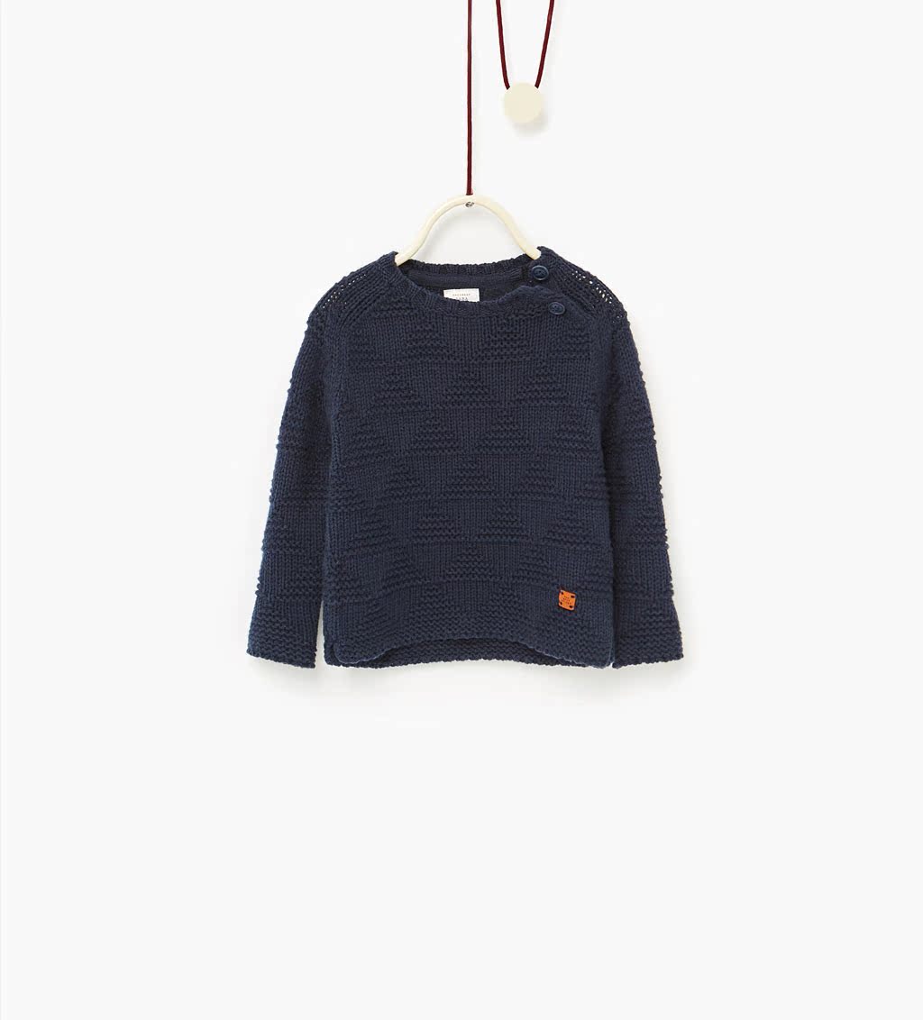 Pull garcon ZARA à manche longue - Ref 2102523 Image 16
