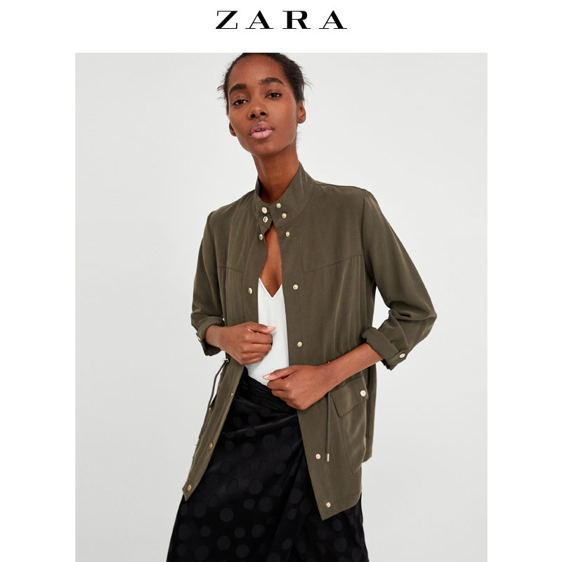 Veste pour femme ZARA en Adhesif - Ref 3221088 Image 4