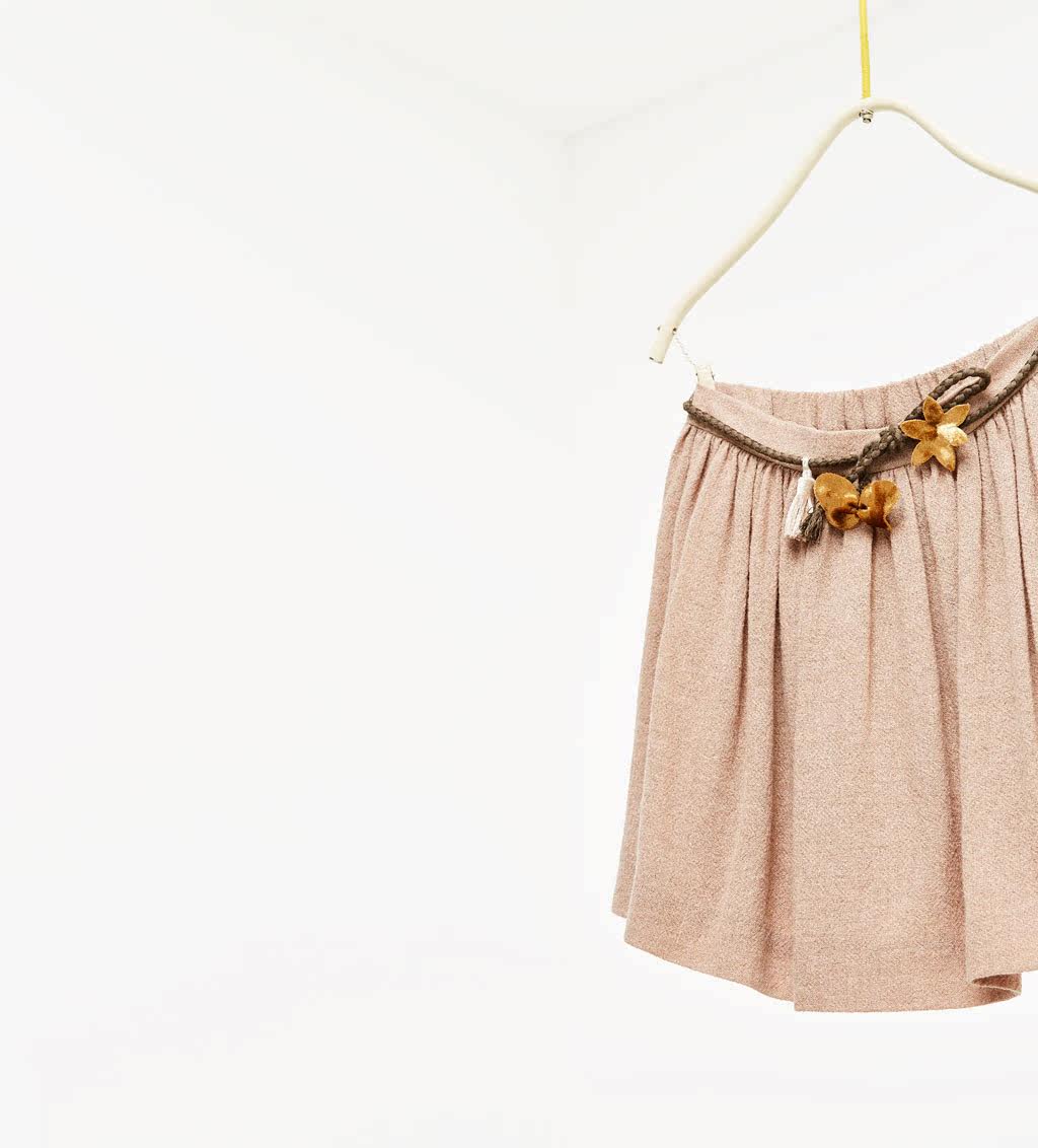 Jupe fillette ZARA en mélange - Ref 2048902 Image 18