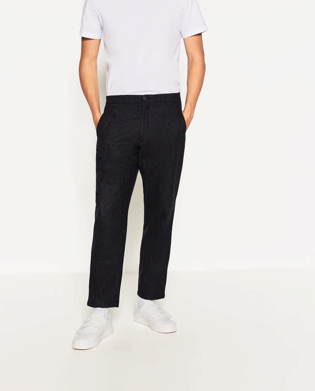 Pantalon droit pour jeunesse ZARA pour automne - Ref 1486503 Image 10