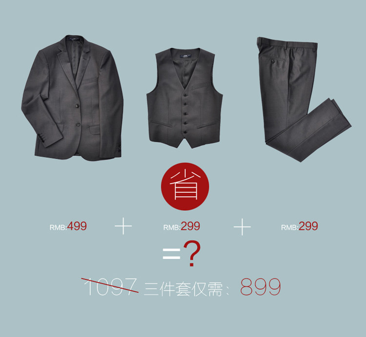 Costume homme en laine pour Quatre saisons - Ref 1556127 Image 9