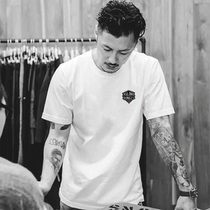 Hip-hop youth national tide couples short-sleeved mens trendy brand mens T-shirt ins mens cotton half-sleeved mens clothes mens T