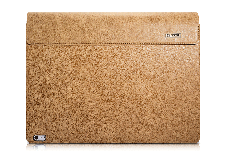iCarer Oil Wax Vintage / Embossed Crocodile / Litchi Pattern Handmade Genuine Leather Detachable Flip Case for Surface Book