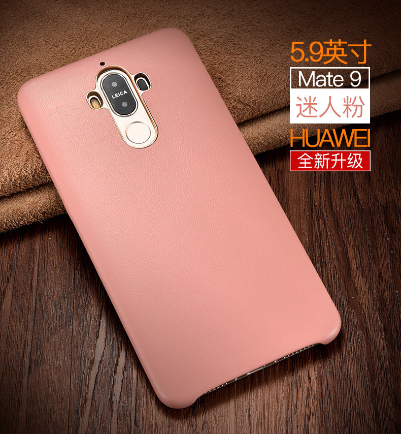XOOMZ Business Style Handmade Genuine Lambskin Leather Back Cover Case for Huawei Mate 9