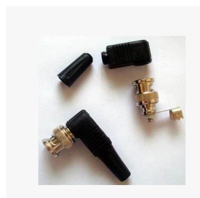 Weldless plastic bending corner BNC joint Q9 head monitoring connector connector to monitor video accessories plug