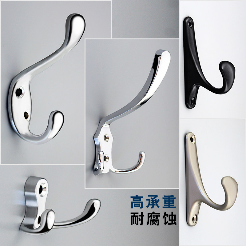 Home Furniture Hardware Cloakroom Hook Shoe Cabinet Single Hook Double Hook Desk Wall Wardrobe Pendant Towel Hook hook