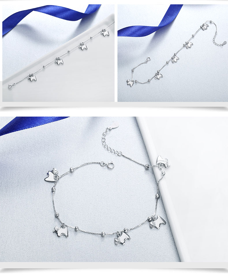 Chaine de cheville Femme SILVERDEWS    en Argenterie - Ref 3105013 Image 15