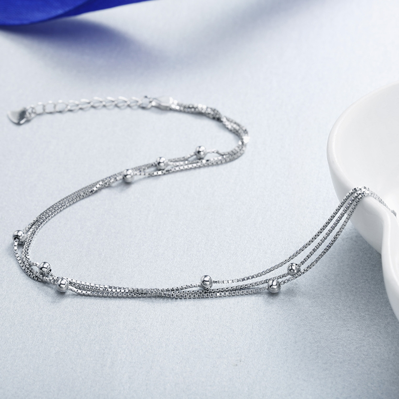 Chaine de cheville Femme SILVERDEWS    en Argenterie - Ref 3102774 Image 3