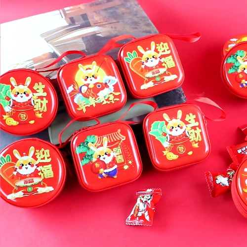 Детская рождественская подвеска для детского сада для школьников, кролик, кошелек, подарок на день рождения