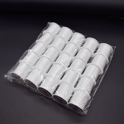 Эластичная прозрачная леска, плетеное кольцо