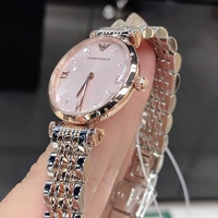 Armani, водонепроницаемая розовая гуашь, кварцевые женские часы, дополненная реальность