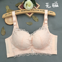 C cup thin section without magnetic iron-free underwear over-safety inspection door adjustment type styling and collecting auxiliary milk summer bra cover