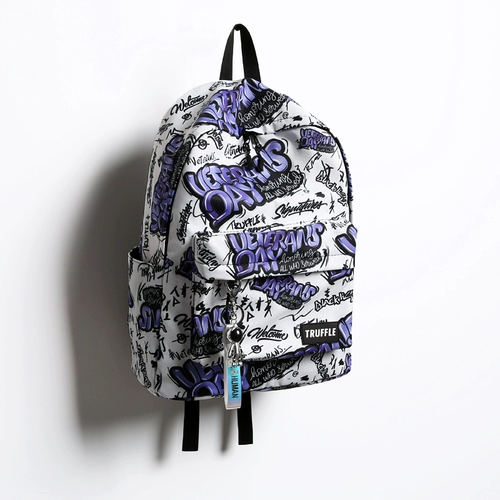 Ранец в стиле хип-хоп, рюкзак, трендовая вместительная и большая сумка через плечо, для средней школы