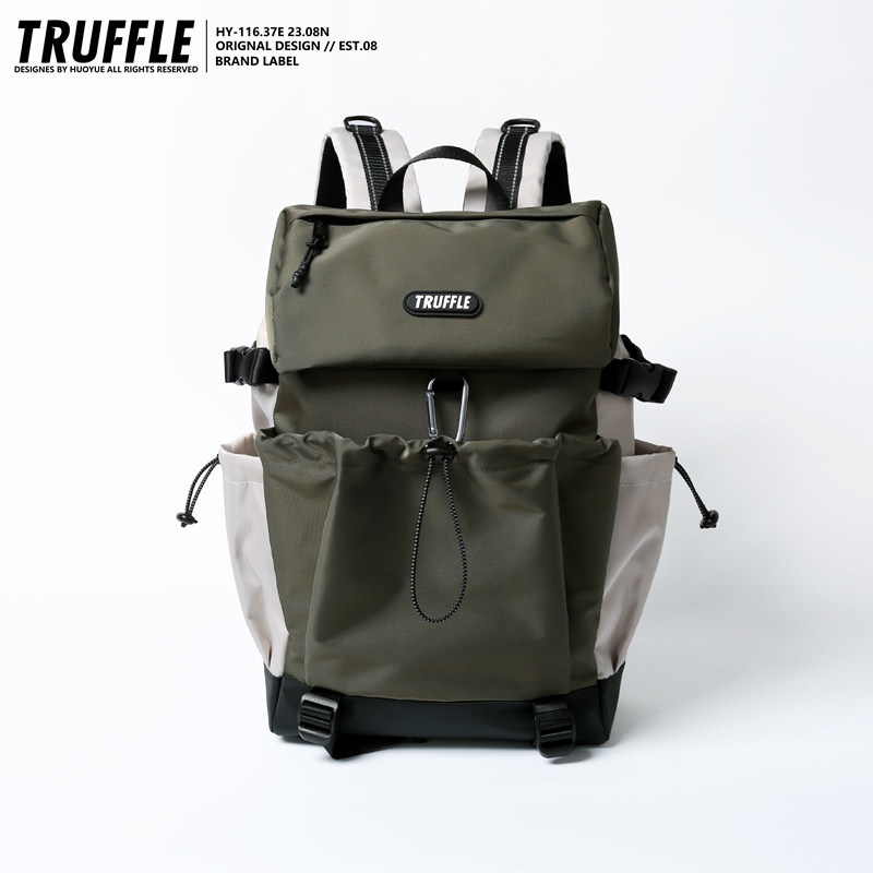 Бренд TRUFFLE tide, дорожный рюкзак большой емкости для путешествий, мужская школьная сумка для учащихся младших классов средней школы, женский альпинистский компьютерный рюкзак Изображение 1