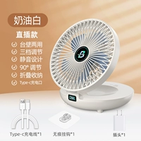 Белая заглушка -В модели 力 Dafeng ⭐ Складывание отдыха ⭐ Складывая висящая стена ⭐ Бесплатный USB -кабель+адаптер не может встряхнуть головку в течение десяти лет, чтобы изменить новый