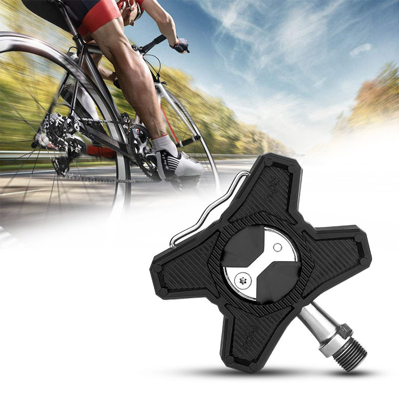 Road bike lock step to turn flat step converter Speedplay Lollipop self-locking foot jelly set pedal