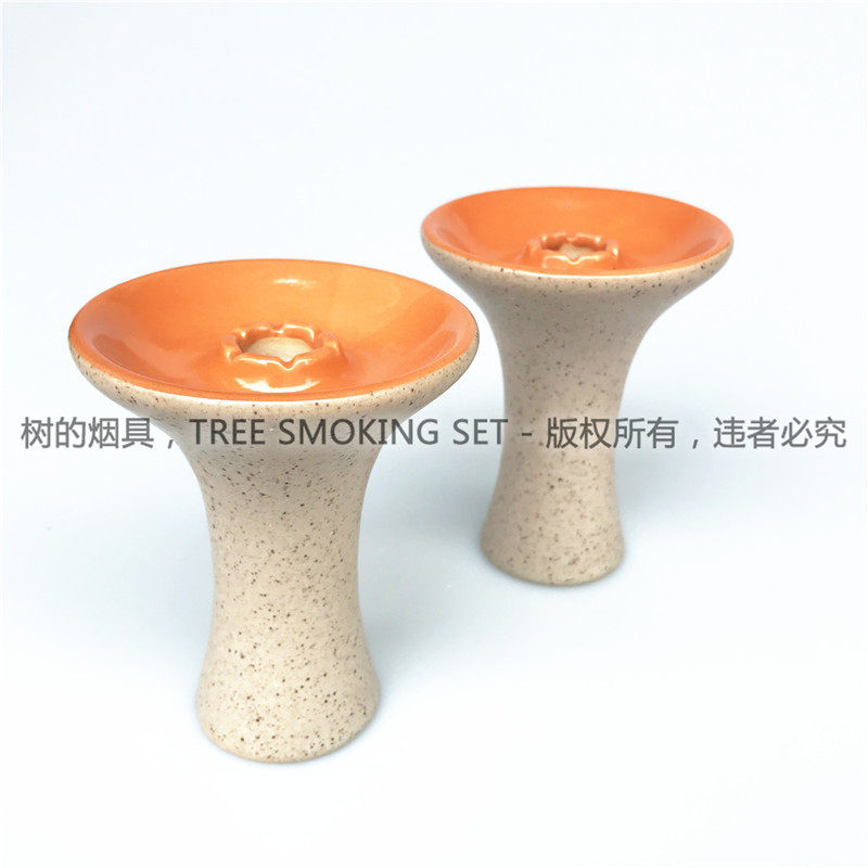 Arabian shisha full set of shisha accessories glazed smoke pot smoke bowl hookah charcoal smoke cream glazed ceramic smoke pot