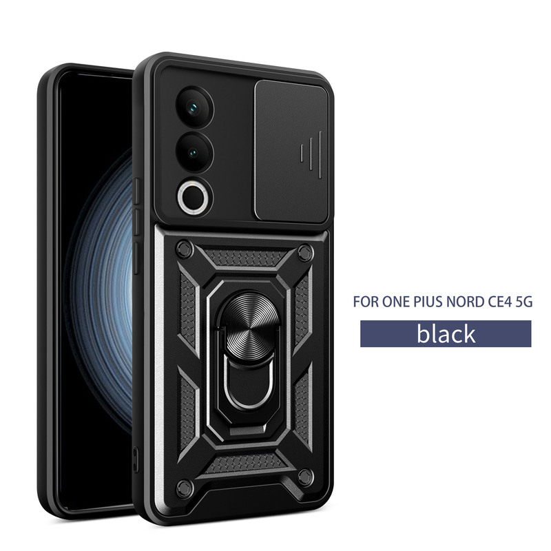 Suitable for Oneplus15R/15 Sliding Window Eye Protection Phone Case, Nord Ce4 Ring Stand, Nord Ce5 Armor, Nord5 Anti-Drop, Oneplus 13/13R/12/12R/11R/11 Suitable for Oneplus15R/15 Sliding Window Eye Protection Phone Case, Nord Ce4 Ring Stand, Nord Ce5 Armor, Nord5 Anti-Drop, Oneplus 13/13R/12/12R/11R/11