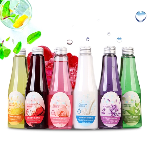 Пена для ванны с розой в составе, увлажняющий гель для душа, питательное средство для принятия ванны, 220 мл