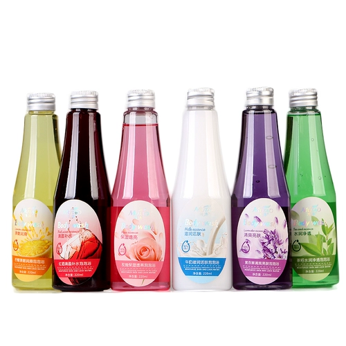 Пена для ванны с розой в составе, увлажняющий гель для душа, питательное средство для принятия ванны, 220 мл