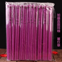 Газа прямая свеча фиолетовый (лаванда)