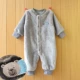 Bộ đồ liền thân flannel cho bé, quần áo, mùa thu đông, ấm áp, quần áo sơ sinh, đồ ngủ nhung san hô, trang phục, romper shop quần áo trẻ em