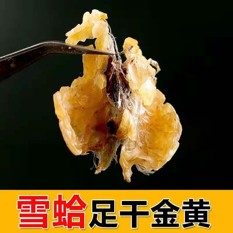 Changbai Mountain Forest Frog Oil Northeast Snow Clam StewEd Papaya Female Nourishing Clam Toad Oil Net 50 g Non-Tong Ren Tang