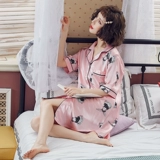 MiiOW/猫人 Летняя трикотажная длинная майка топ, платье без рукавов, платье-комбинация, средней длины, свободный крой