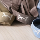 MiiOW/猫人 Нижнее белье, шелковые штаны, дышащие трусы, средняя посадка