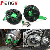 Kawasaki Z1000 XS Z900 modified Hood anti-drop block protection block anti-fall rubber engine protection cover