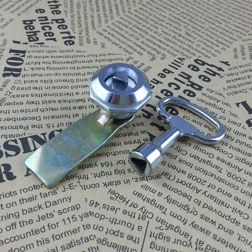 海坦 Замок распределительного шкафа MS705 Четырехцеро-блокировка внутреннего треугольного блокировки Оверните Язык.