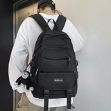 Ранец, вместительный и большой рюкзак, модная трендовая сумка через плечо, подходит для студента, для средней школы