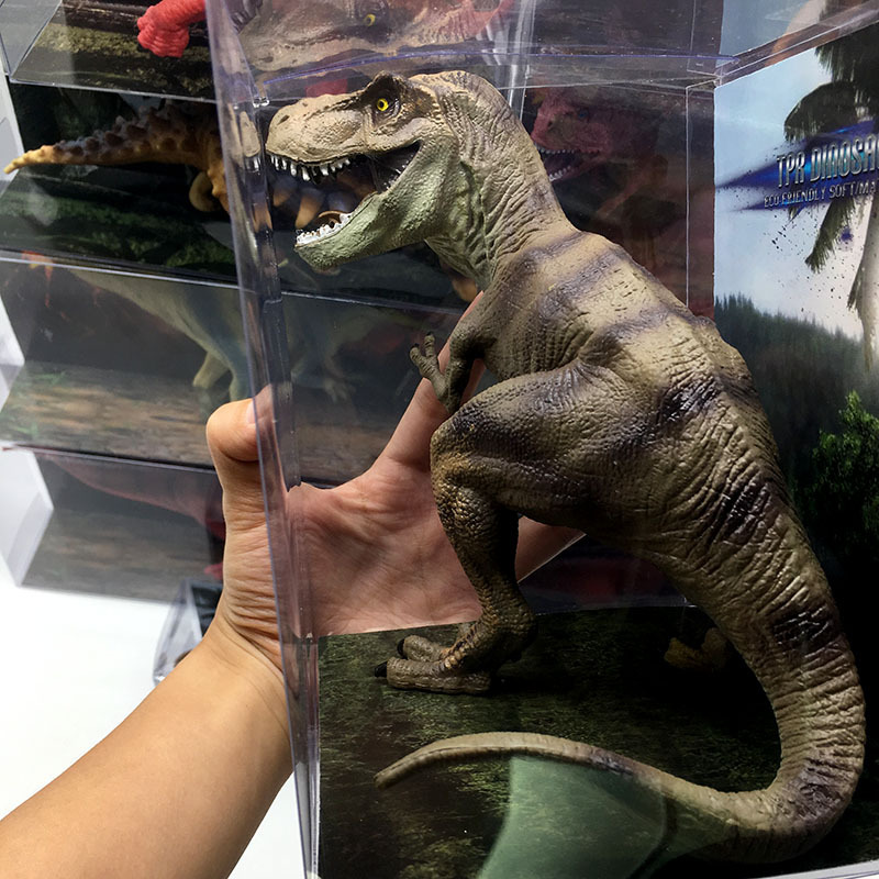 Export order ~ ultra-realistic dinosaur model large size solid odorless material safe soft plastic children's toy gift