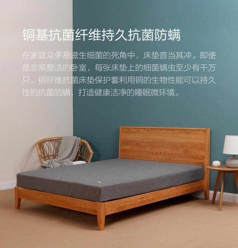 comoliving rào cản độ ẩm sợi đồng chống lại vi khuẩn Trượt trên đường ướt doanh nghiệp giường bedspread Simmons nệm bảo vệ - Trang bị Covers Ga chun và ga phủ